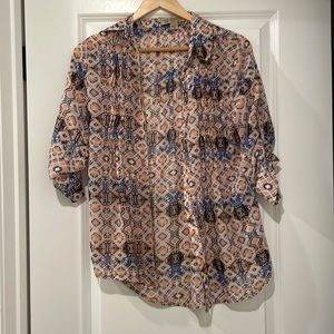 Vintage America button down shirt xs